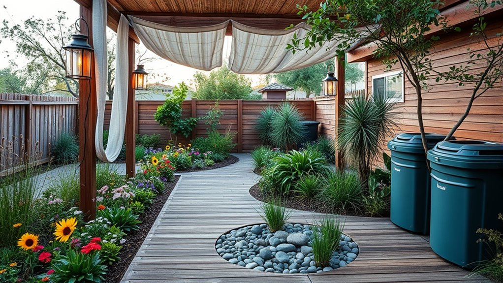 eco friendly patio design