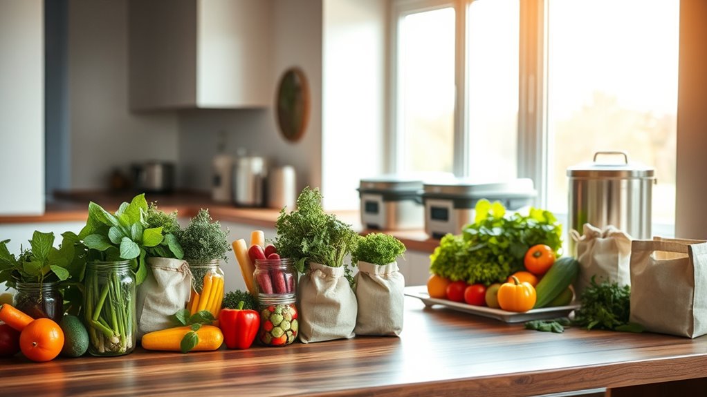 eco friendly utensils and composting