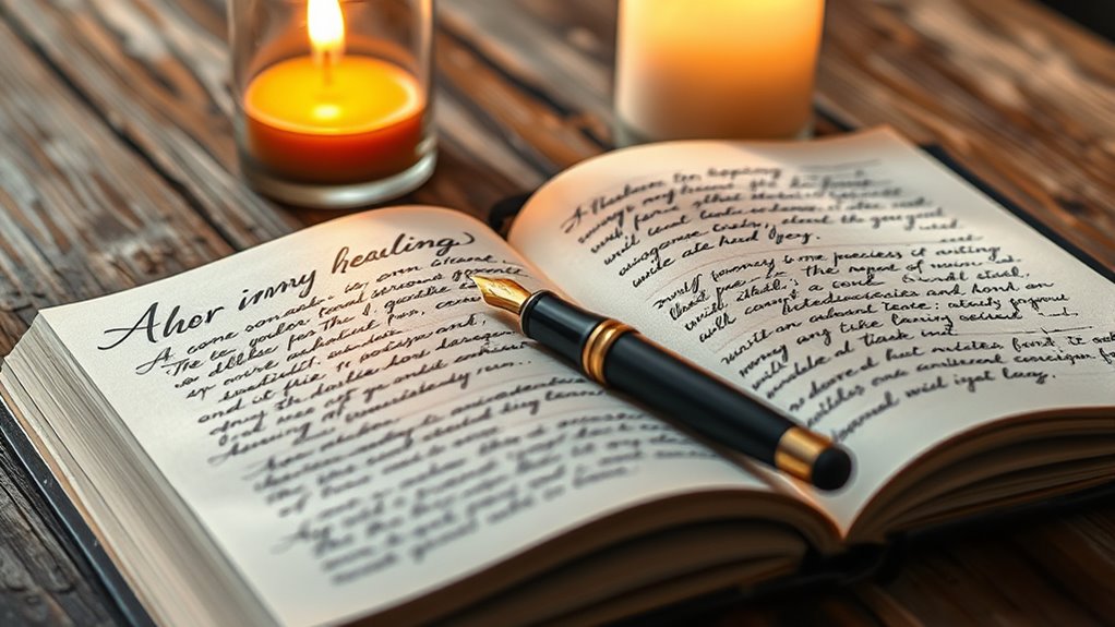 expressive writing fosters healing