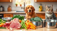 fresh and raw pet diets