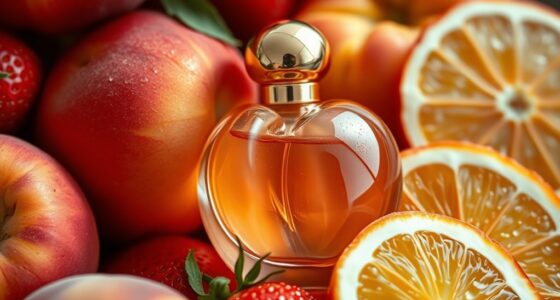 gourmand peach fruity fragrances