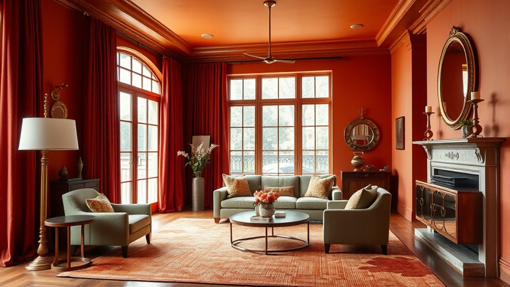 historic hues in interiors