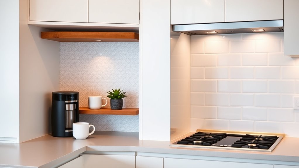 kitchen storage and aesthetics