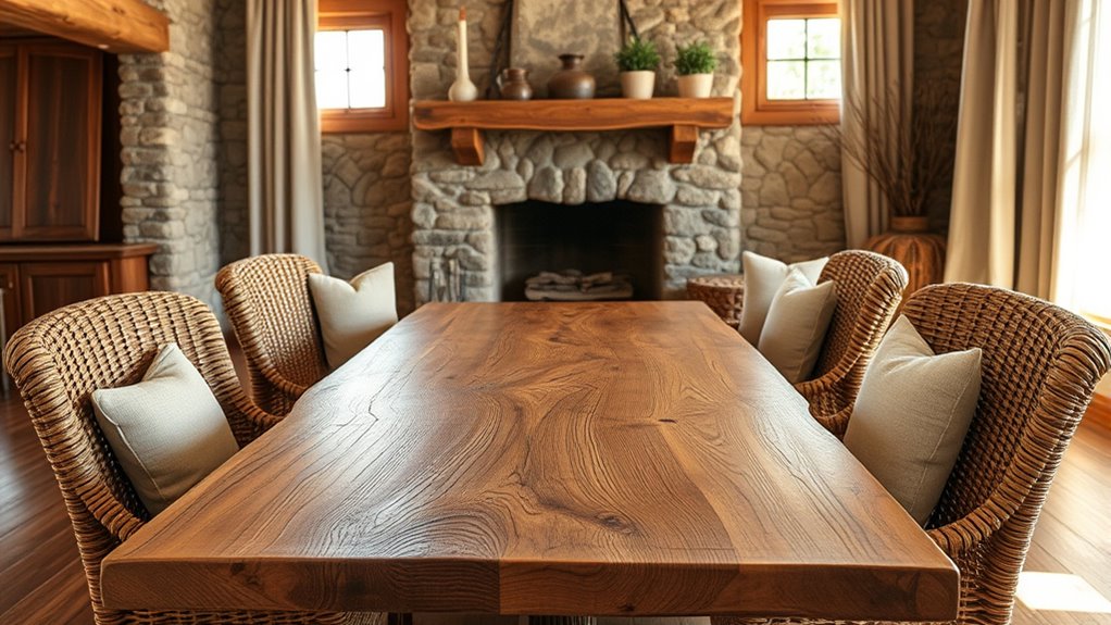 natural materials for interiors