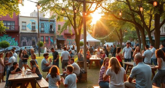 reviving communities through offline engagement