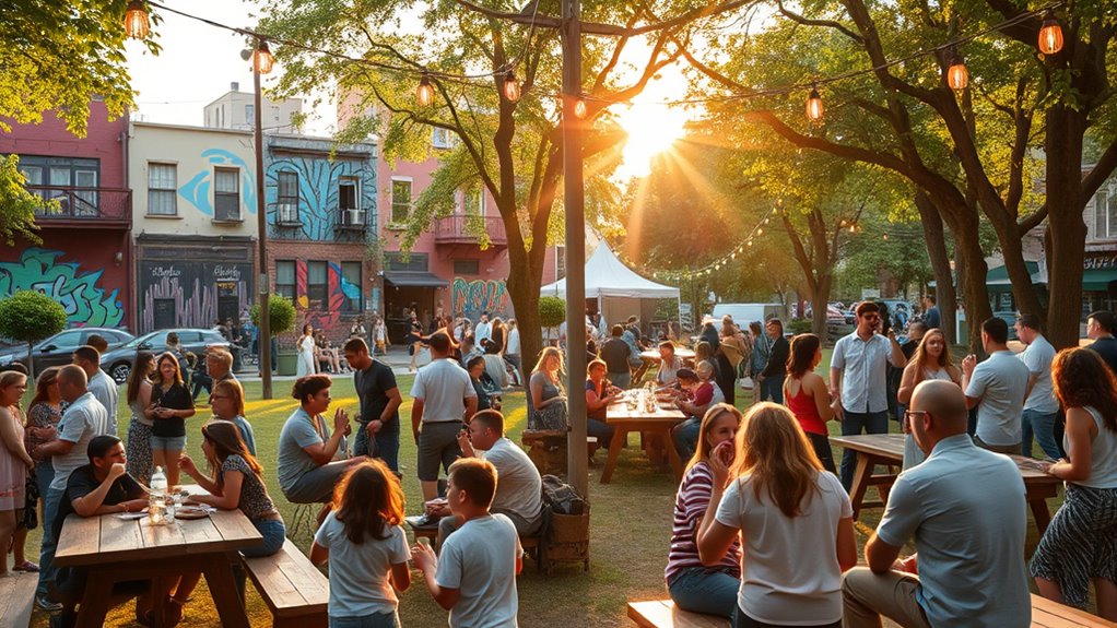 reviving communities through offline engagement