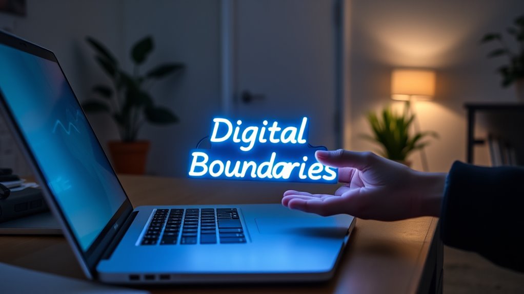 set clear digital boundaries