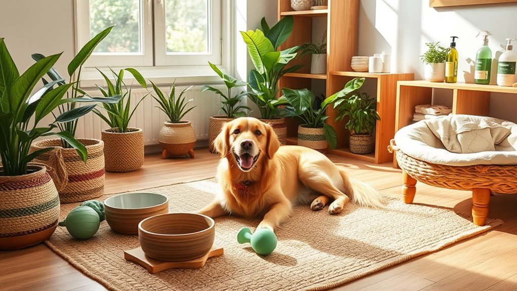 sustainable pet care products