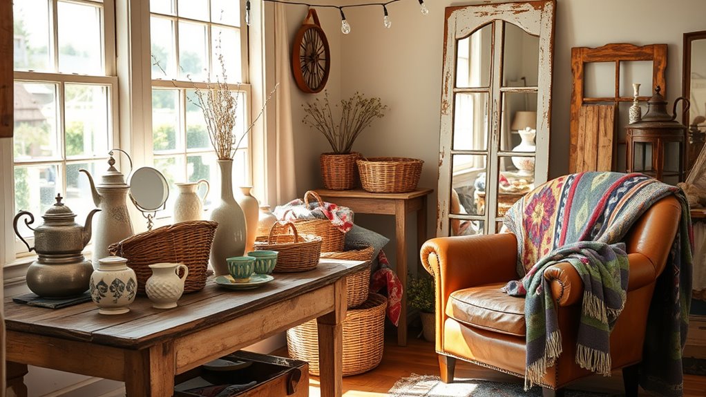 thrifted vintage home transformation