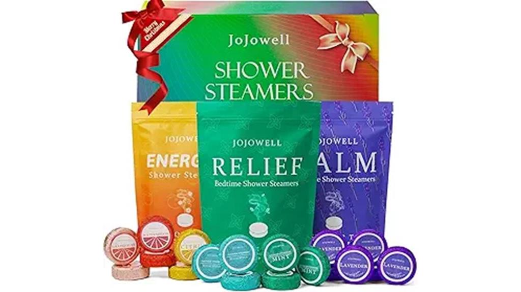aromatherapy shower steamer set