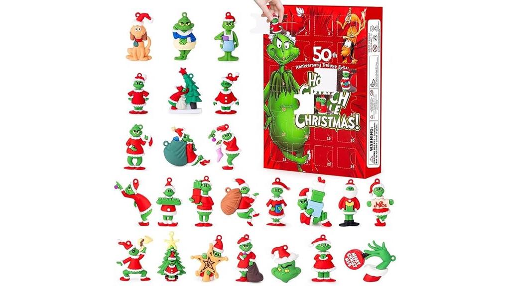 christmas advent calendar dolls