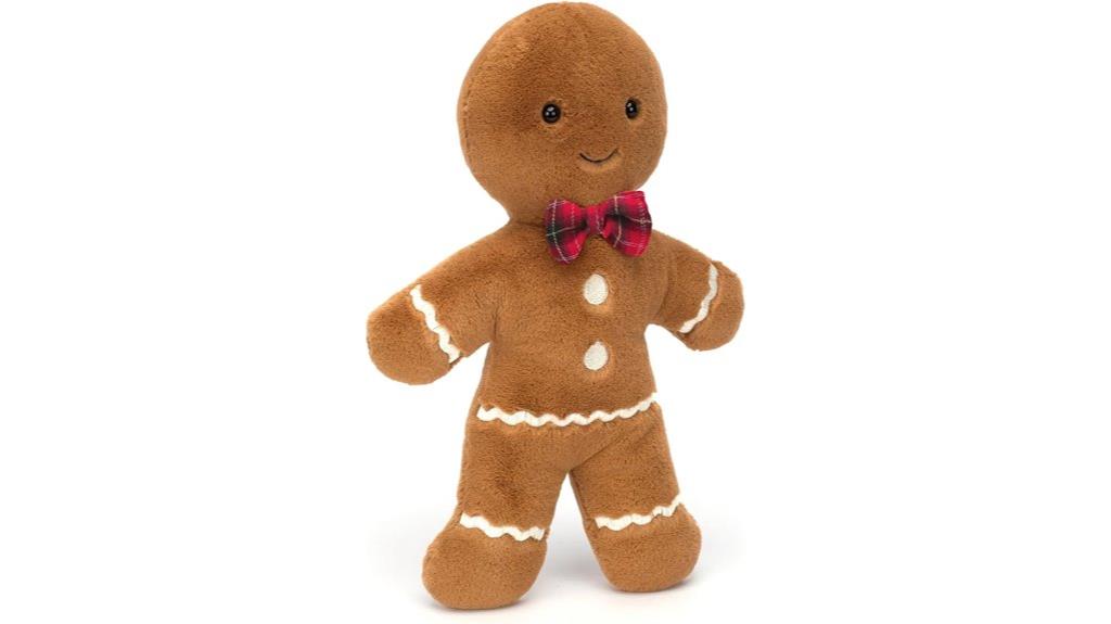cute gingerbread teddy
