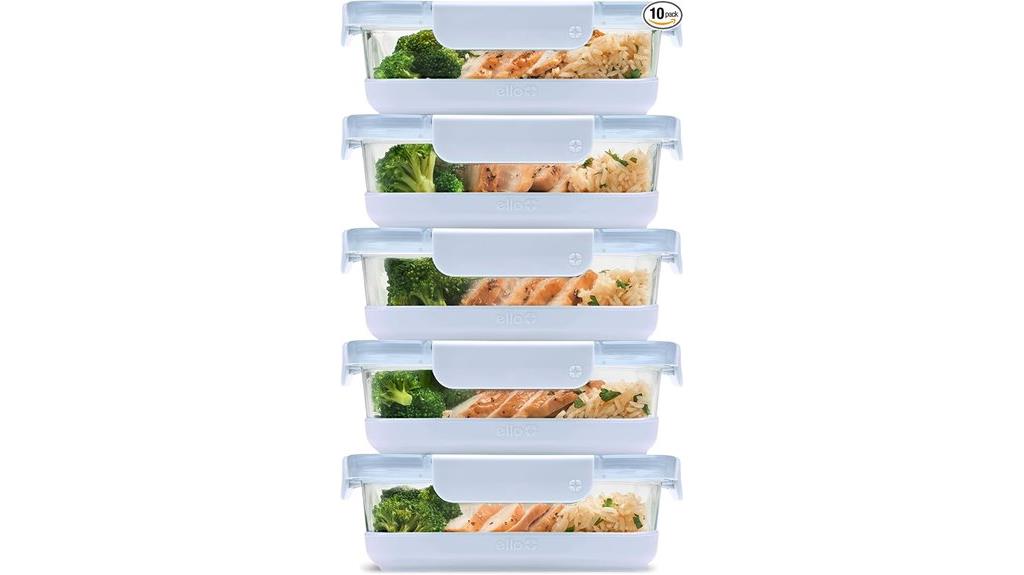 duraglass meal prep sets