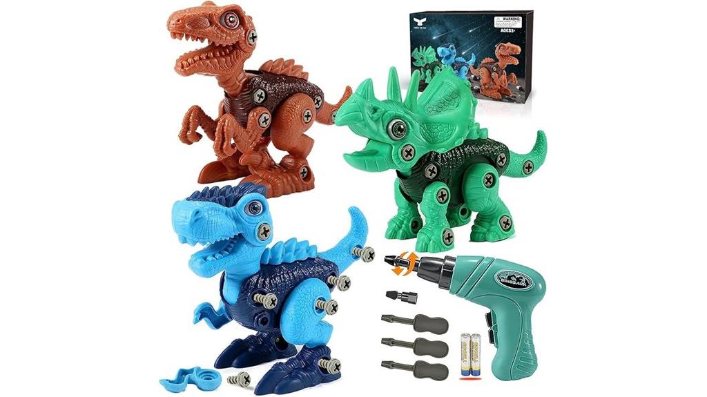 electric drill dinosaur kits