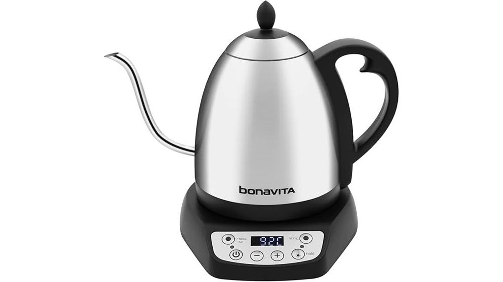 electric kettle with variable temperature