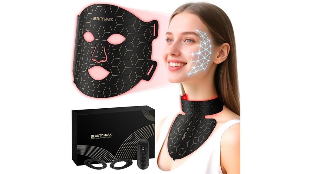 facial and neck redlight mask