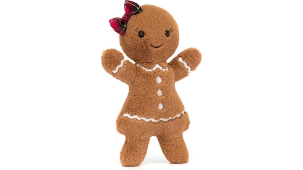 gingerbread ruby stuffed toy