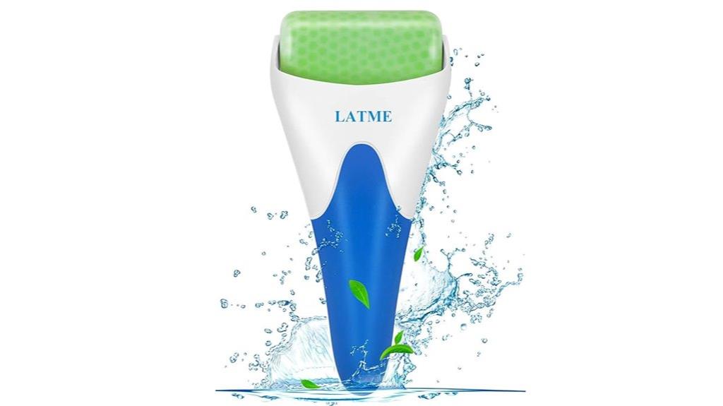 ice face roller massage