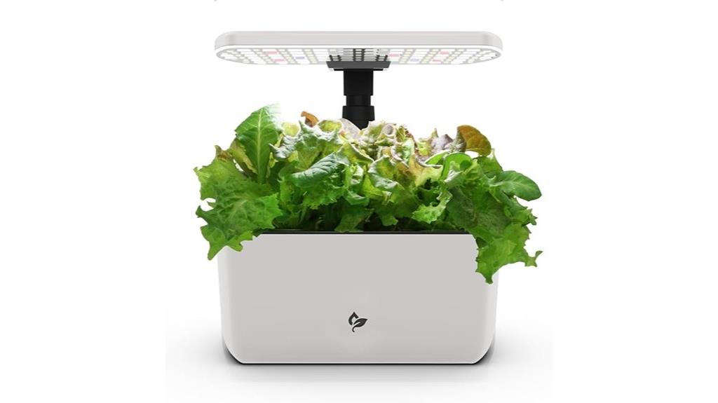 indoor soil free gardening system