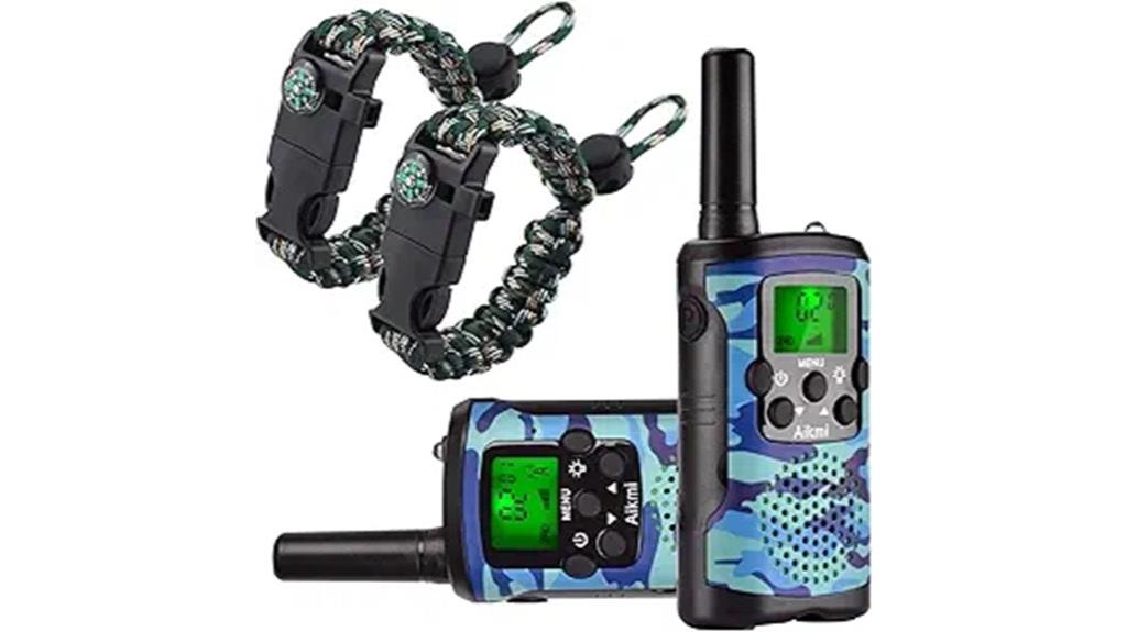 kids durable long range walkie talkies