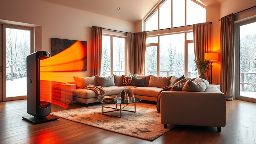 large room heating considerations