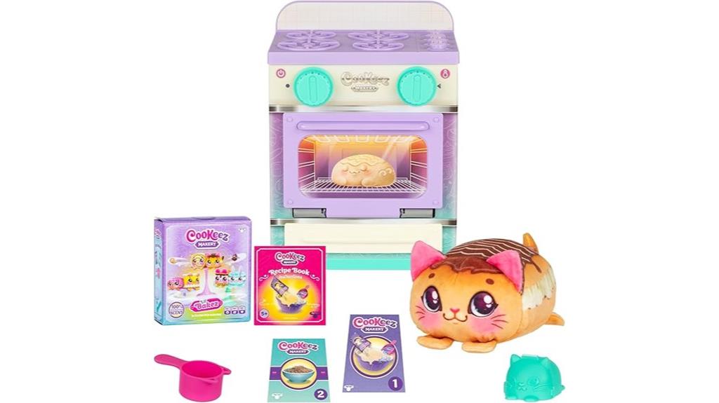 mini baking kit with plush