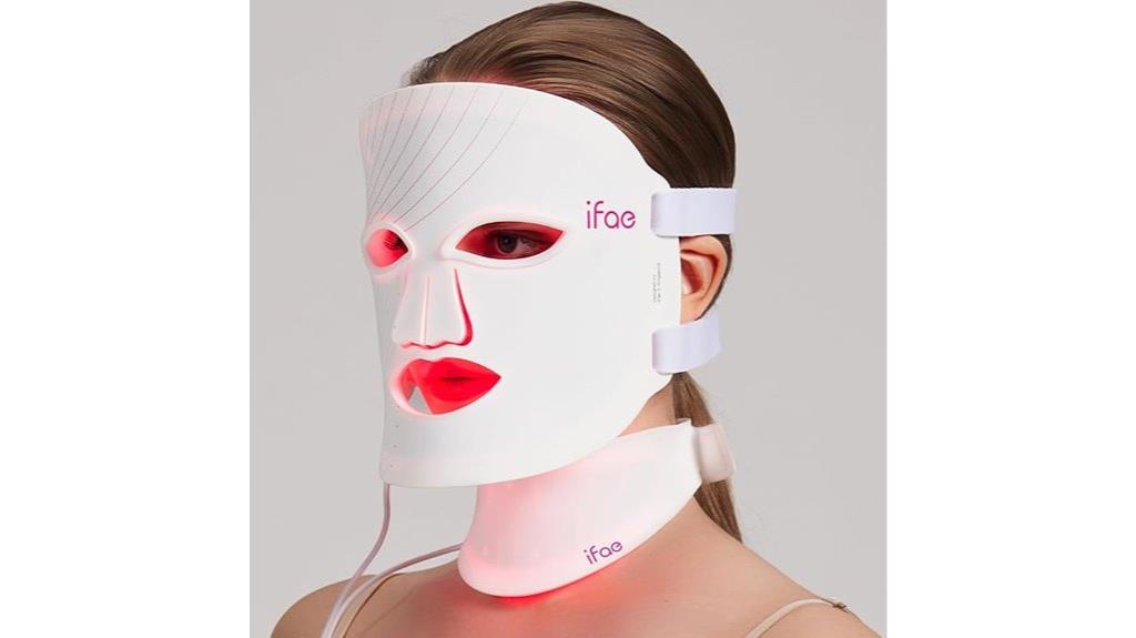multicolor nir facial mask