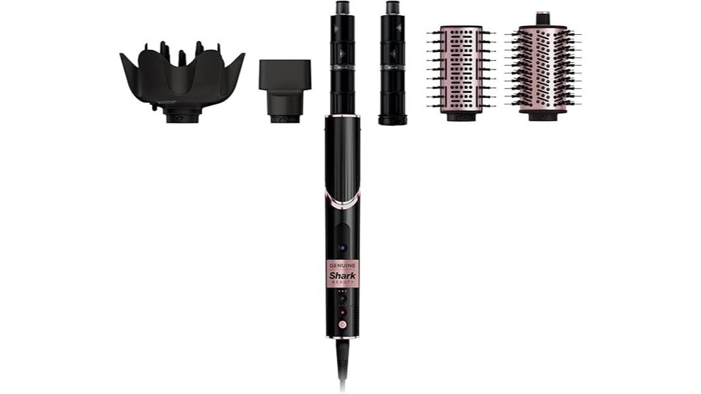 portable black hair styling kit