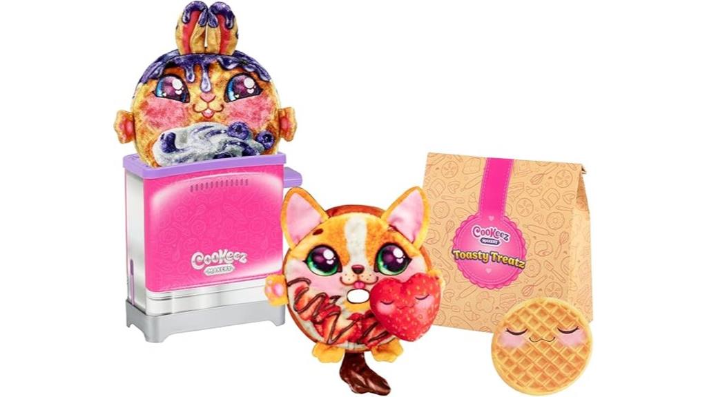 toaster plush gift pack