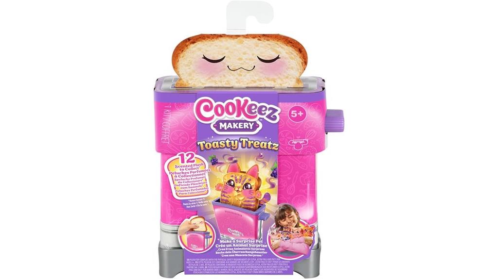 toaster plush surprise toy