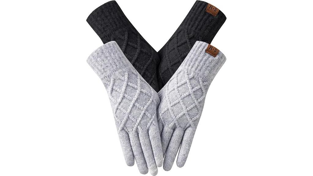 winter touchscreen women s gloves