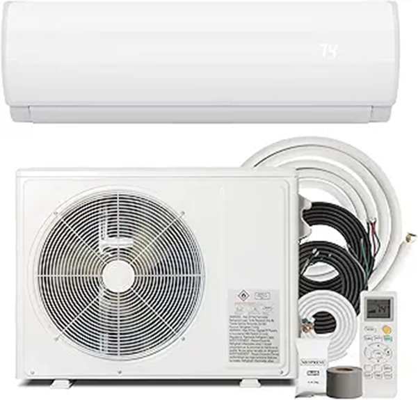 12000BTU Mini Split Air Conditioner with Heat Pump