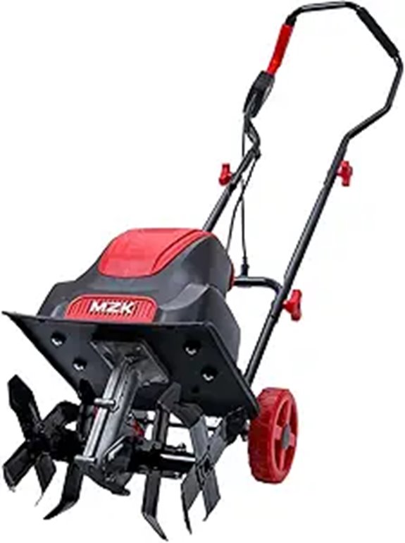 MZK 12-Inch 10.5A Electric Tiller/Cultivator