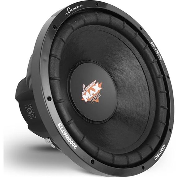 Lanzar 15 Car Subwoofer Speaker (MAXP154D)
