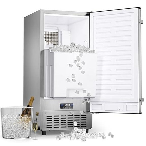 Coolake 15 Under Counter Ice Maker 130 lbs/Day