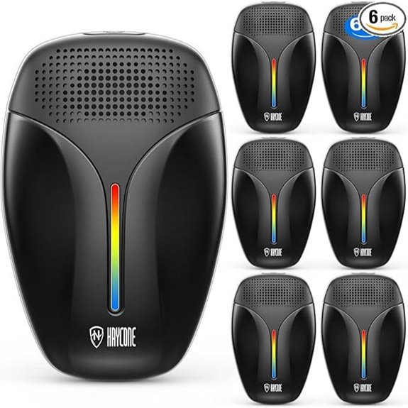 2025 Ultrasonic Insect and Rodent Repeller (6 Pack)
