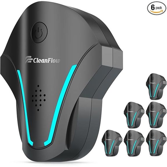 2025 Ultrasonic Indoor Pest Repeller (6 Pack)