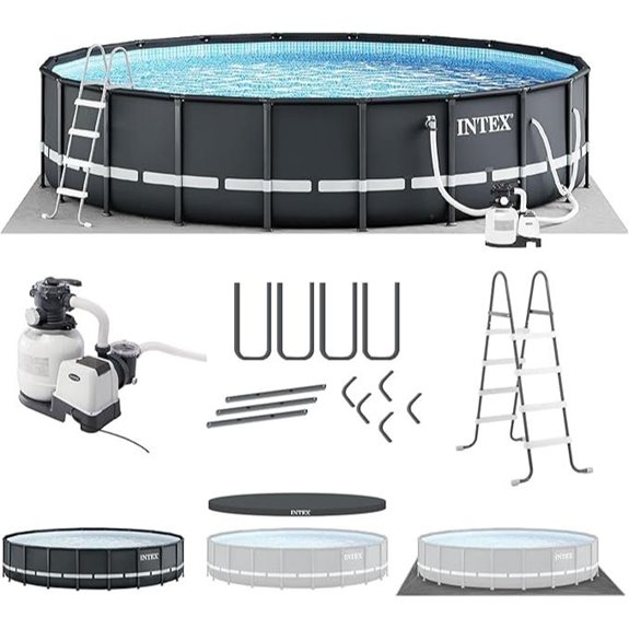 INTEX 20ft x 48in Ultra XTR Above Ground Pool Set