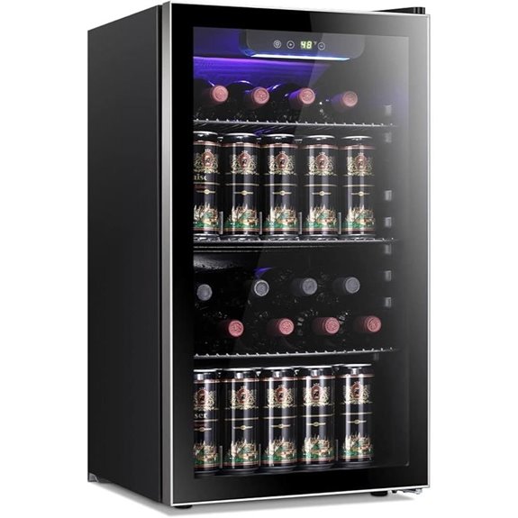 Antarctic Star 26-Bottle Wine Cooler and Beverage Fridge
