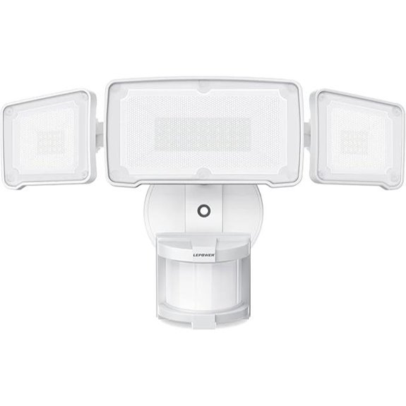LEPOWER 38W LED Motion Sensor Security Flood Light