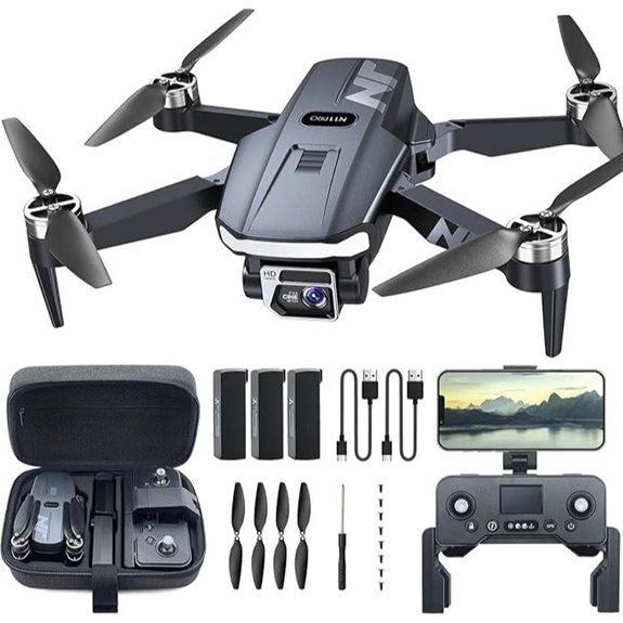 Professional 4K Drone with GPS and Auto Tracking
