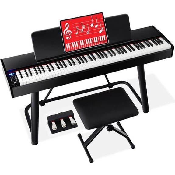 Best Choice 88-Key Weighted Digital Piano Set
