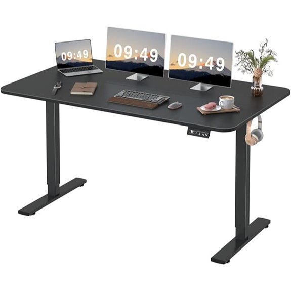Furmax Electric Adjustable Standing Desk (55x24 Inches)