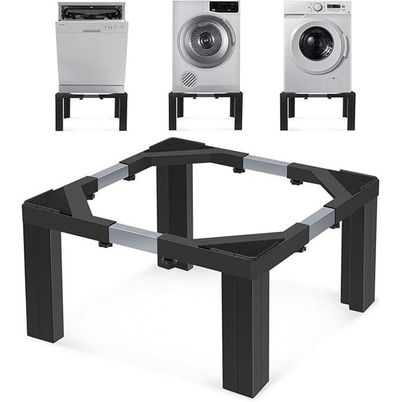 adjustable laundry pedestal