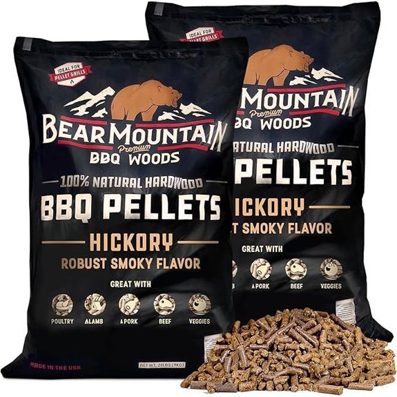 Bear Mountain 2-Pack Hickory Hardwood Pellets