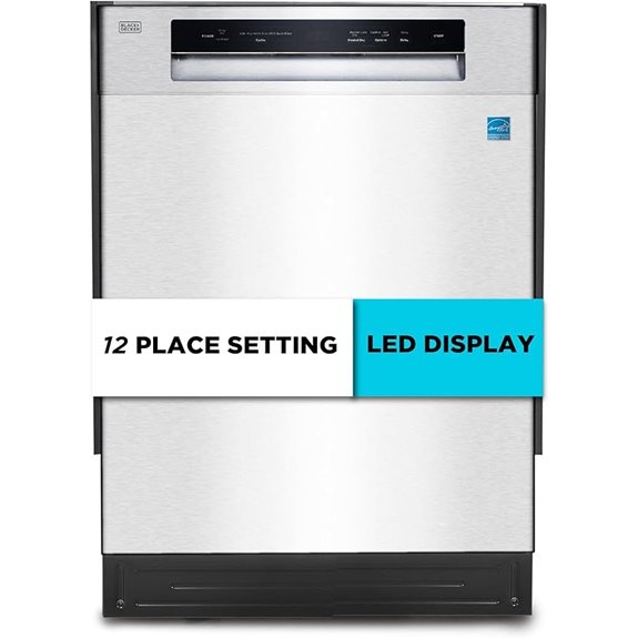 BLACK+DECKER 24 Built-In Dishwasher with Smart Wash