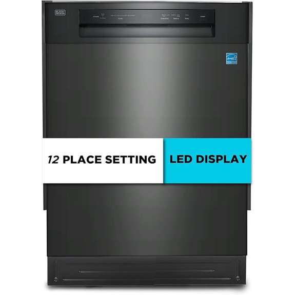 BLACK+DECKER 24 Built-In Dishwasher 12-Place ENERGY STAR