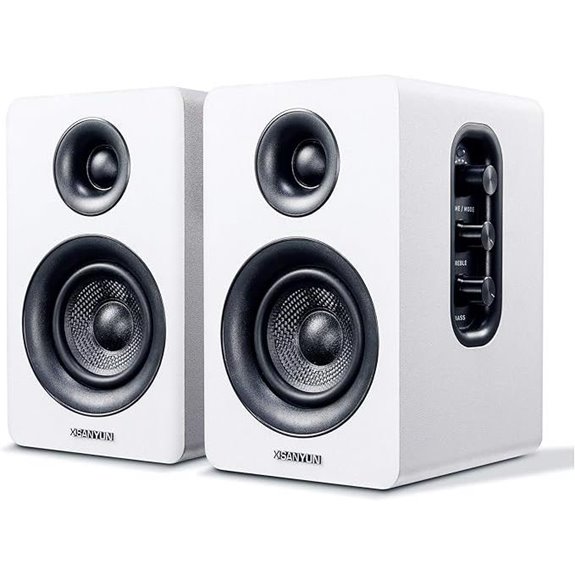 Sanyun SW208 Bluetooth Bookshelf Speakers (Pair)