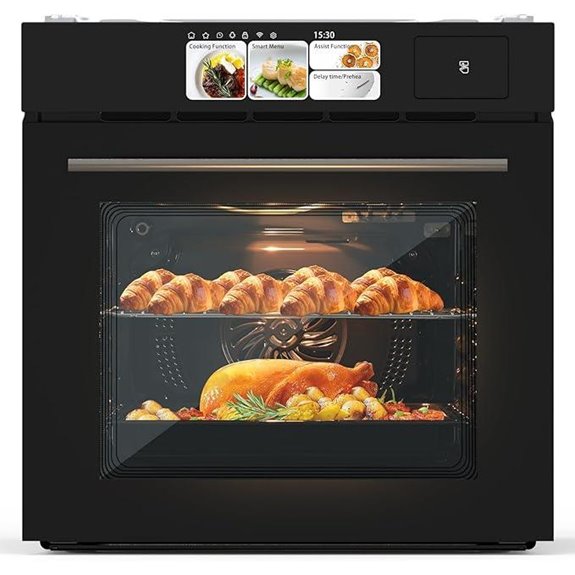 GarveeHome 24 Built-In Wall Oven with Steam & Air Fry