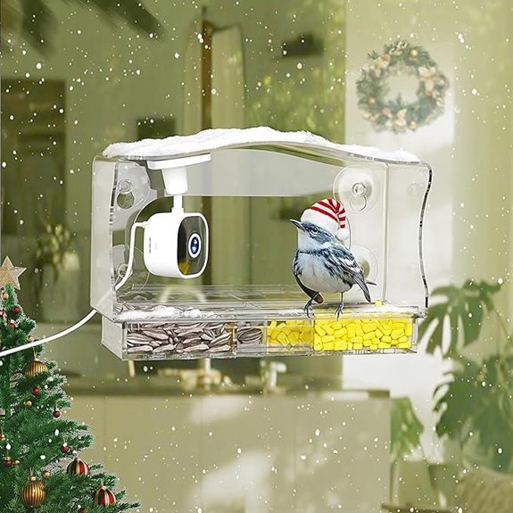 Smart Bird Feeder with Camera & AI Identification